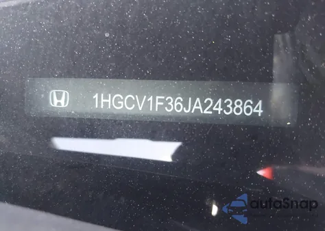 2018 Honda Accord Sport from USA, damaged, VIN 1HGCV1F36JA243864